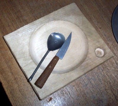 Trencher Table Setting